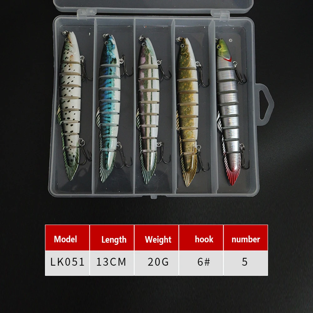 Lifelike Lure Bait Fishing Lures For Bass Trout Perch Jointed Swimbait Hard Bait Freshwater Saltwater Fishing Gear 5.5" Dropship
Lifelike Lure Bait Fishing Lures For Bass Trout Perch Jointed Swimbait Hard Bait Freshwater Saltwater Fishing Gear 5.5" Dropship