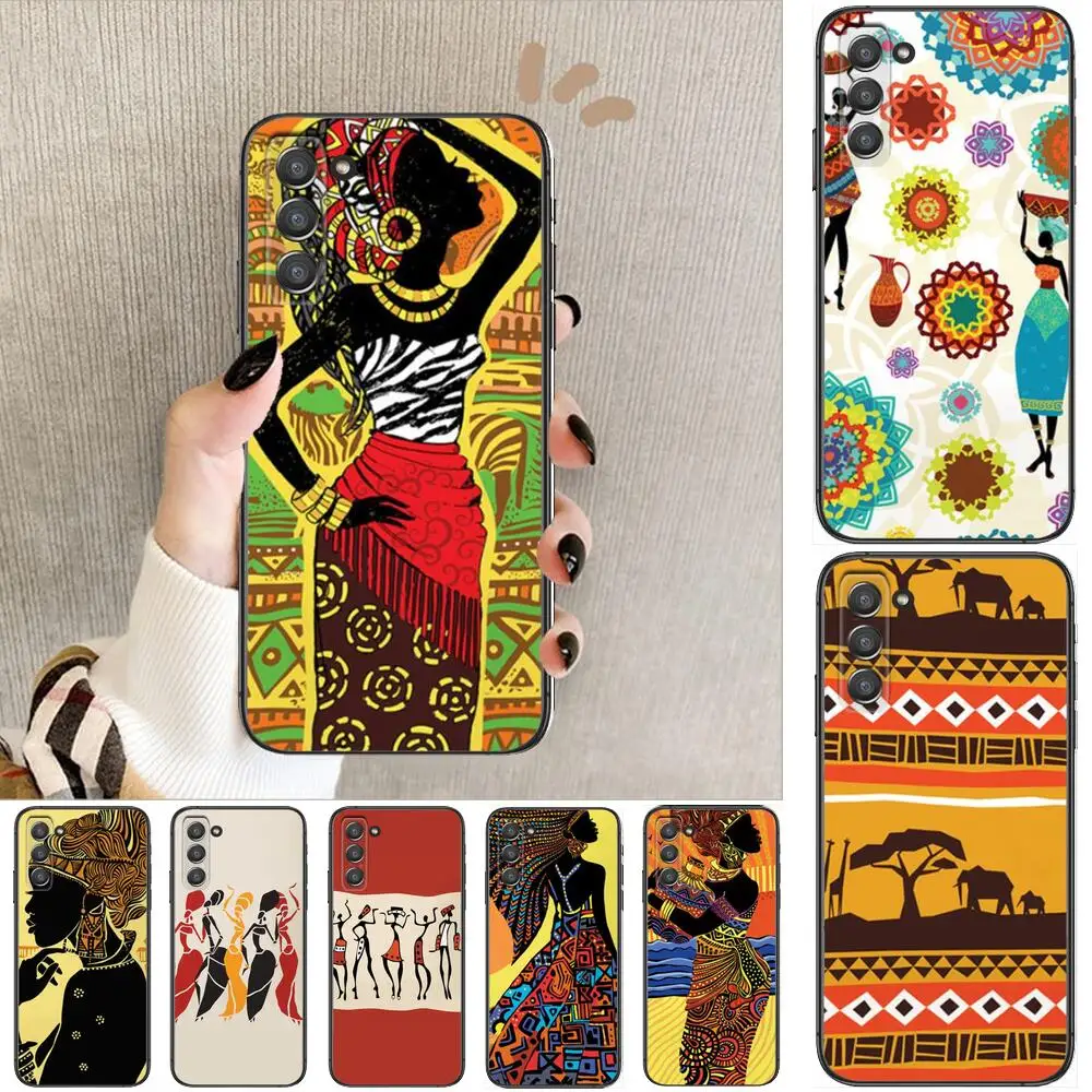 African style fabric print girl female Phone cover hull For SamSung Galaxy s6 s7 S8 S9 S10E S20 S21 S5 S30 Plus S20 fe 5G Lite U
African style fabric print girl female Phone cover hull For SamSung Galaxy s6 s7 S8 S9 S10E S20 S21 S5 S30 Plus S20 fe 5G Lite U