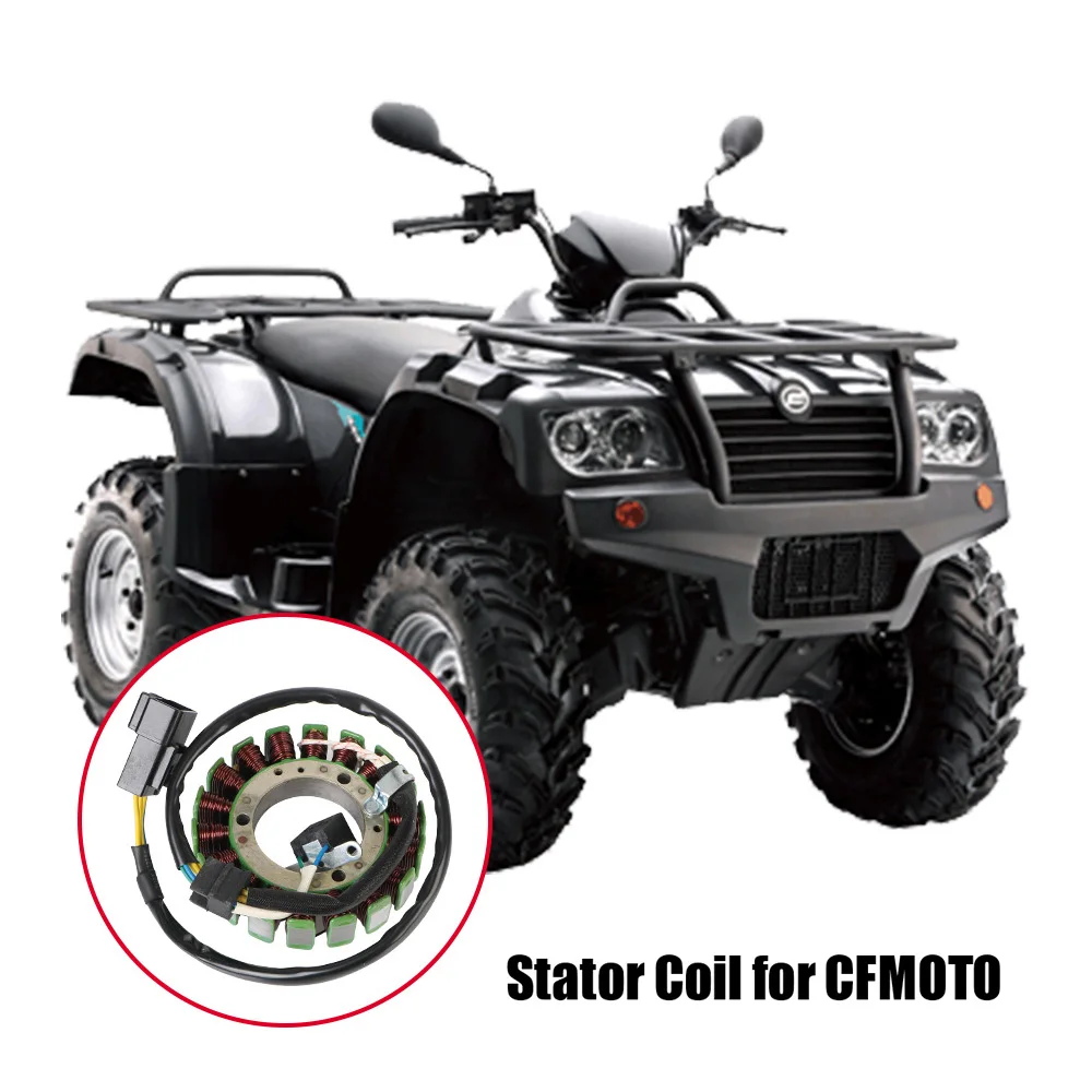 For CFMoto CF500 500cc X5 UFORCE 500 196S-B -C U6 X6 CF188 Motorcycle Generator Stator Coil Comp UTV ATV Magnetic Coil
For CFMoto CF500 500cc X5 UFORCE 500 196S-B -C U6 X6 CF188 Motorcycle Generator Stator Coil Comp UTV ATV Magnetic Coil