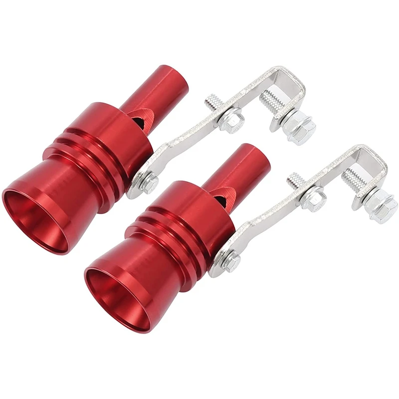Aluminum Alloy Universal Turbo Sound Exhaust Muffler Pipe Whistle Car Roar Maker XL Size 2Pcs
Aluminum Alloy Universal Turbo Sound Exhaust Muffler Pipe Whistle Car Roar Maker XL Size 2Pcs
