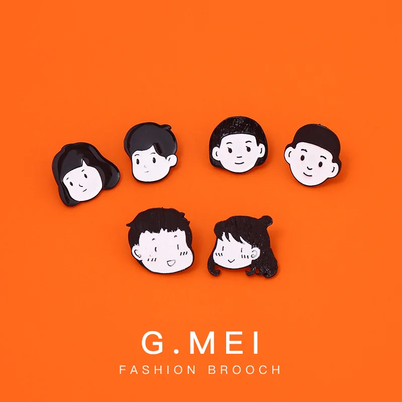 Boys' Brooch ins fashion Japanese cartoon badge student personality girls' pin accessories fashion simple couple
Boys' Brooch ins fashion Japanese cartoon badge student personality girls' pin accessories fashion simple couple