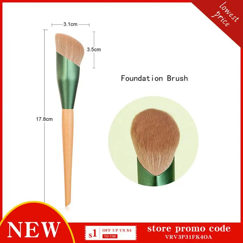 

Concealer Makeup Brushes Foundation Brush Soft Makeup Powder Puff Wet Dry Use Face Contouring Makeup Brushes High Quality Beauty