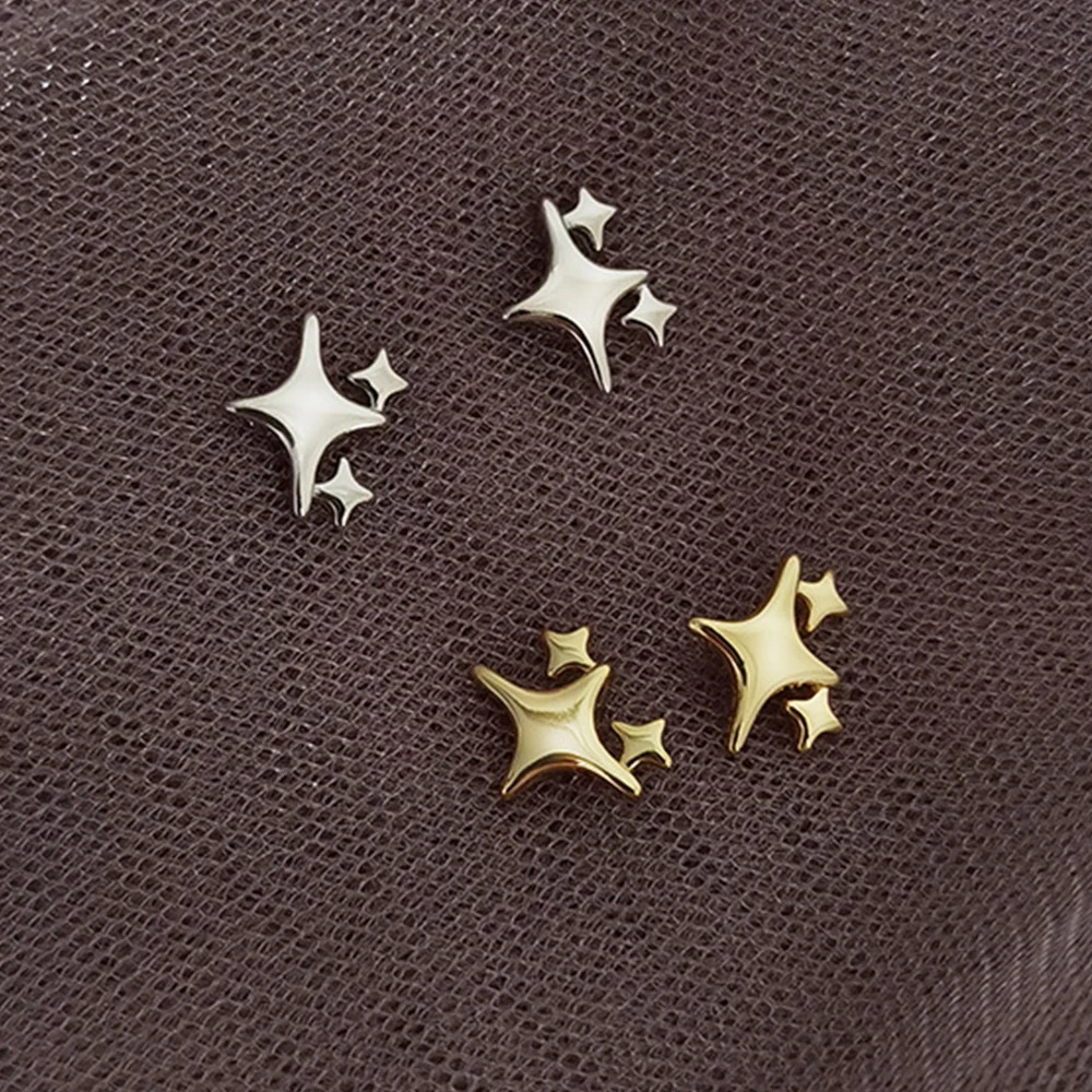 WPB S925 Sterling Silver Earrings Women Stars Earrings Metal Style Premium Jewelry For Women Girls' Holiday Gifts Wedding Trendy
WPB S925 Sterling Silver Earrings Women Stars Earrings Metal Style Premium Jewelry For Women Girls' Holiday Gifts Wedding Trendy