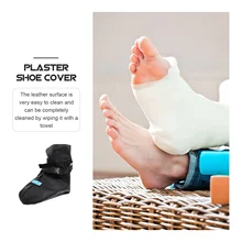 Plaster Warm Shoe Cover Foot Protective Cast Boot Waterproof Fracture Shoes Injury Pu Socks Covers
