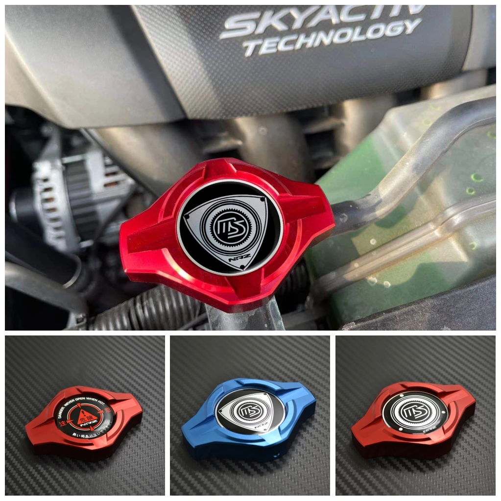 Aluminum Radiator Cap Cover for MAZDA 2,3,5,6 Axela Atenza CX-5 CX-7 MX-5 RX7 RX8 FAMILIA PROTEGE FSDET MIATA car accessories
Aluminum Radiator Cap Cover for MAZDA 2,3,5,6 Axela Atenza CX-5 CX-7 MX-5 RX7 RX8 FAMILIA PROTEGE FSDET MIATA car accessories