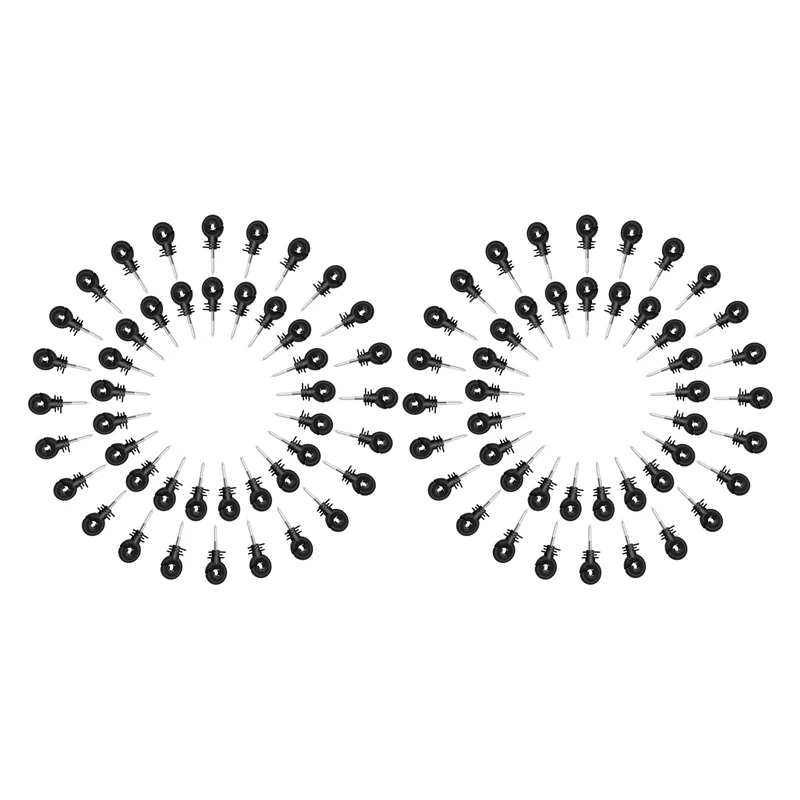 50Pcs Electric Fence Insulator Screw-In Insulator Fence Ring Post Wood Post Insulator,Livestock Fence Accessories
50Pcs Electric Fence Insulator Screw-In Insulator Fence Ring Post Wood Post Insulator,Livestock Fence Accessories