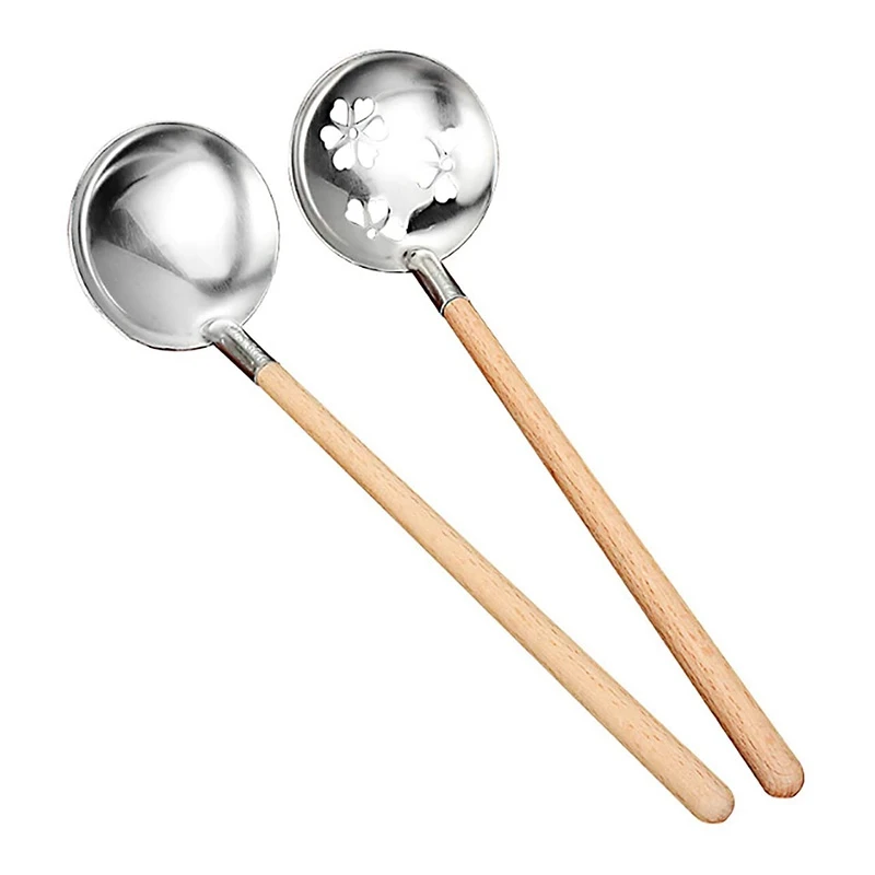 2 Pcs Sakura Slotted Spoon Soup Ladle Set 304 Stainless Steel Ladle Spoon For Home Kitchen Dining Restaurant
2 Pcs Sakura Slotted Spoon Soup Ladle Set 304 Stainless Steel Ladle Spoon For Home Kitchen Dining Restaurant