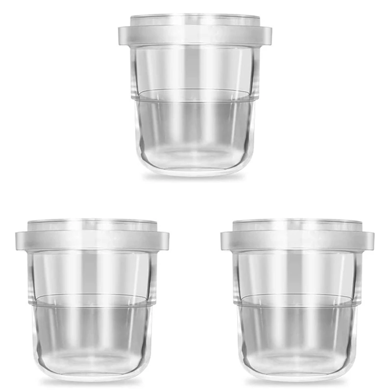3Pcs 58Mm Dosing Cup, Espresso Dosing Cup For 58Mm Portafilters, Coffee Machine Accessories
3Pcs 58Mm Dosing Cup, Espresso Dosing Cup For 58Mm Portafilters, Coffee Machine Accessories