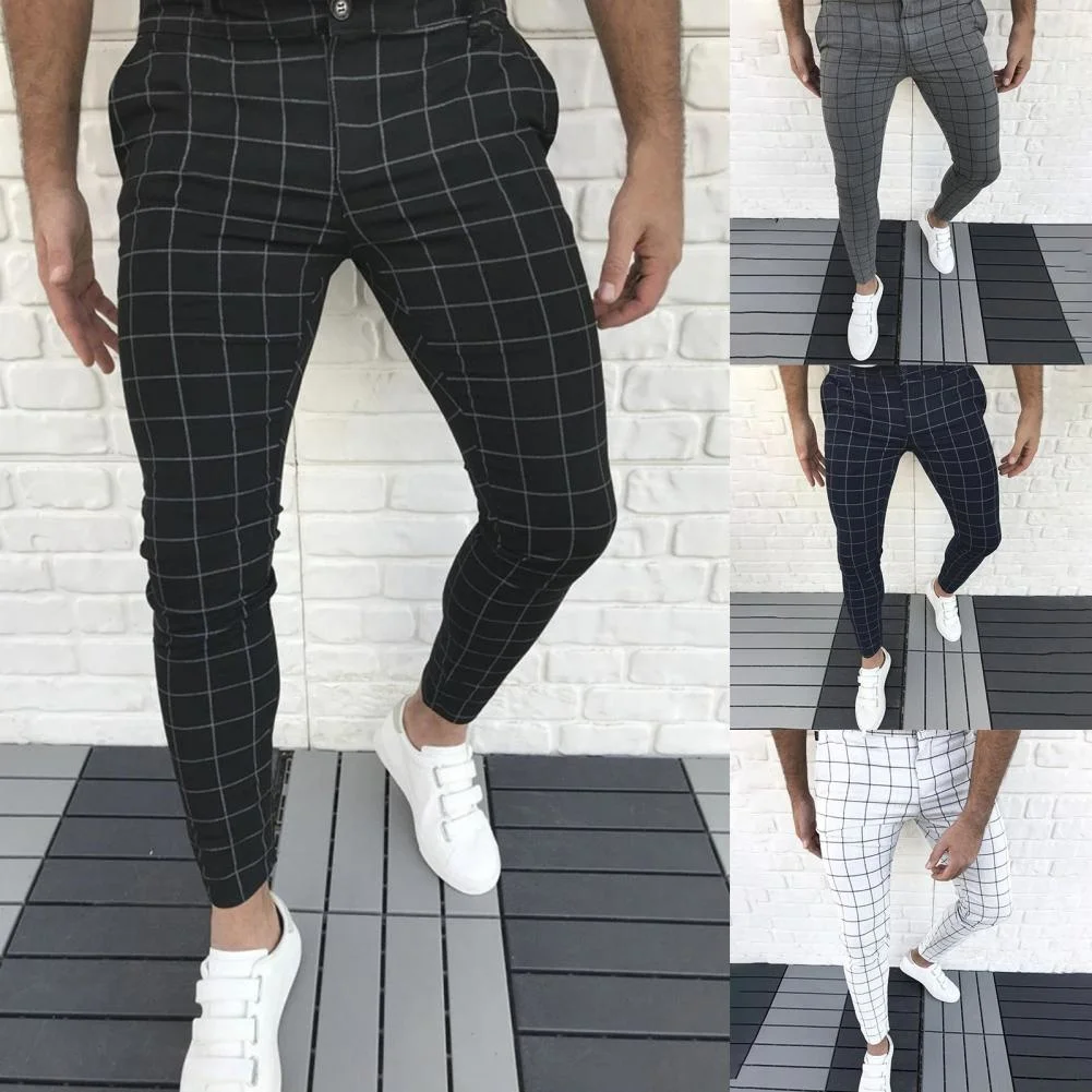 Bottoms Popular Cool Mid-rise Pencil Pants Temperament Pencil Pants Mid Waist Men Clothes
Bottoms Popular Cool Mid-rise Pencil Pants Temperament Pencil Pants Mid Waist Men Clothes