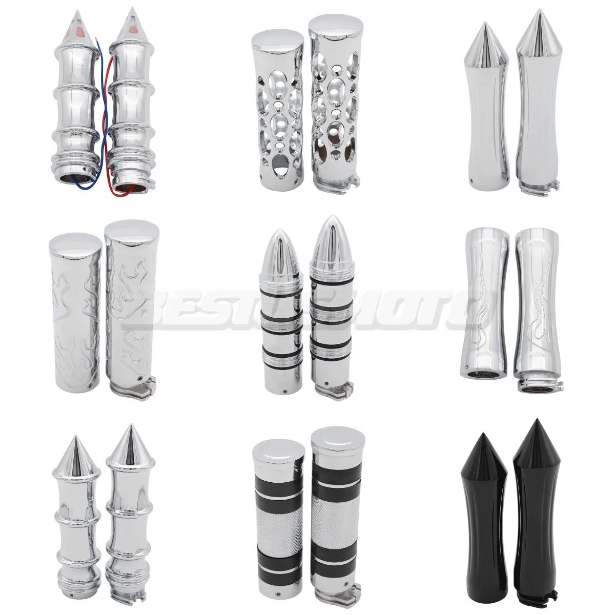 Motorcycle Hand Grips For Yamaha Dragstar V-Star DS400 DS650 XVS400 XVS650 XVS1100 Honda Shadow VT400 VT750 VT1100 STEED Magna
Motorcycle Hand Grips For Yamaha Dragstar V-Star DS400 DS650 XVS400 XVS650 XVS1100 Honda Shadow VT400 VT750 VT1100 STEED Magna