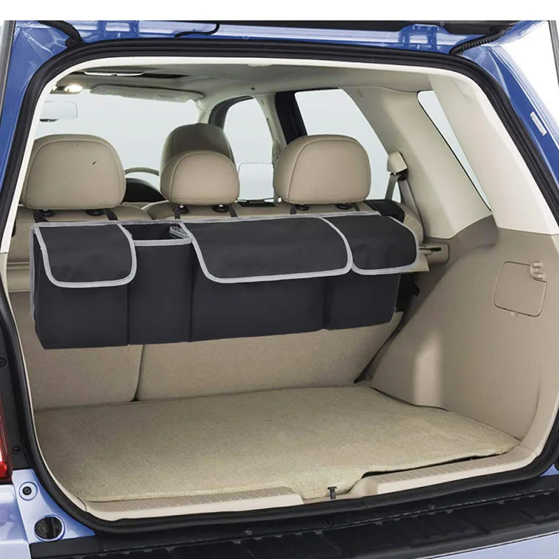 Car Trunk Organizer Adjustable Hanging Backseat Storage Bag High Capacity Multi-use Oxford Automobile Seat Back Organizers
Car Trunk Organizer Adjustable Hanging Backseat Storage Bag High Capacity Multi-use Oxford Automobile Seat Back Organizers