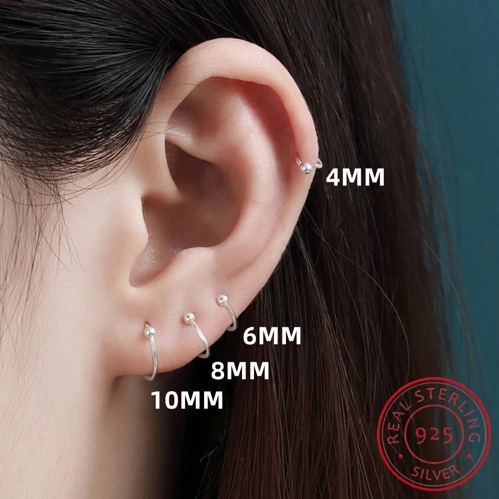 S925 Sterling Silver Hoop Earrings Simple Earrings 2023 New Retro Small Stud Earring Elegant Jewelry for Women Birthday Gift
S925 Sterling Silver Hoop Earrings Simple Earrings 2023 New Retro Small Stud Earring Elegant Jewelry for Women Birthday Gift