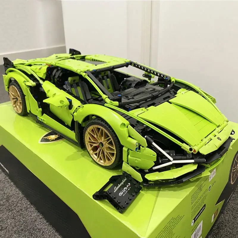 New High-Tech Racing Car Lamborghinied Sian FKP 37 Bricks Set Compatible with 42115 Building Blocks Toys Kids Christmas Gifts
New High-Tech Racing Car Lamborghinied Sian FKP 37 Bricks Set Compatible with 42115 Building Blocks Toys Kids Christmas Gifts