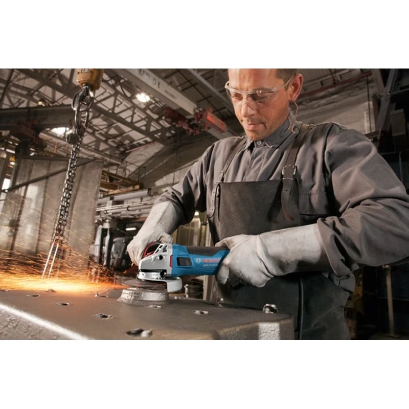 Машина шлифовальная угловая Bosch GWS17-125 CIEV (Мощность 1700 Вт 2800-11500 об/мин холостого