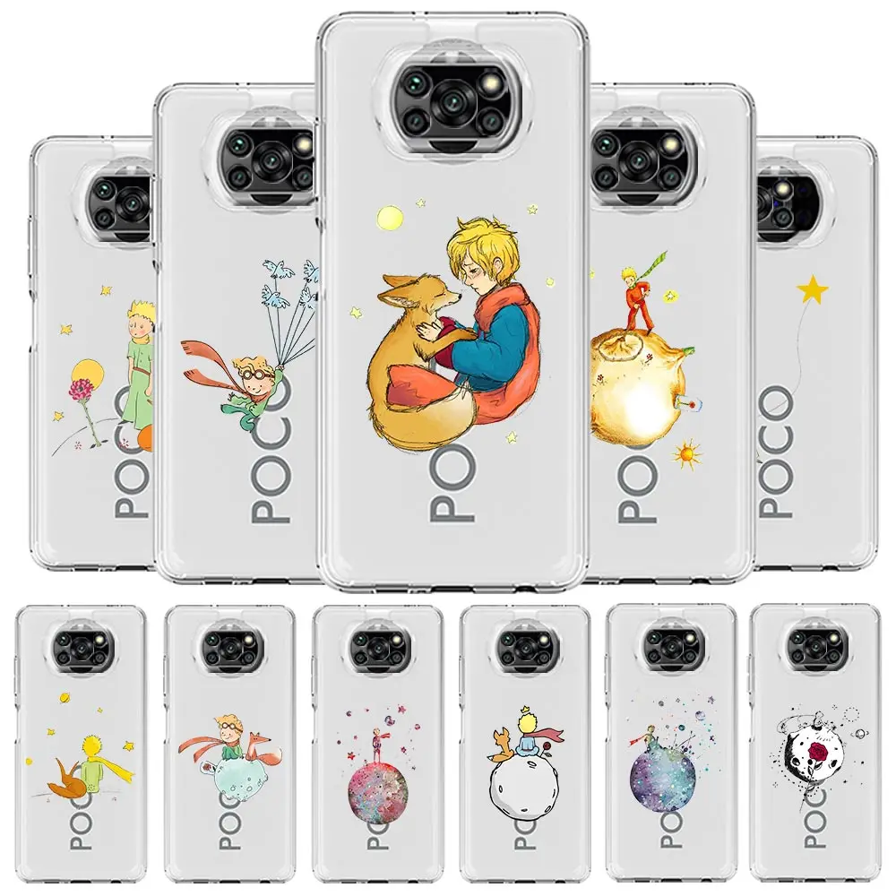 The Little Prince Cute Transparent Phone Case For Xiaomi Poco X3 NFC F3 M3 GT 12 Mi 11 Lite 5G Ultra 11T 11X Pro 11i 12X Cover
The Little Prince Cute Transparent Phone Case For Xiaomi Poco X3 NFC F3 M3 GT 12 Mi 11 Lite 5G Ultra 11T 11X Pro 11i 12X Cover