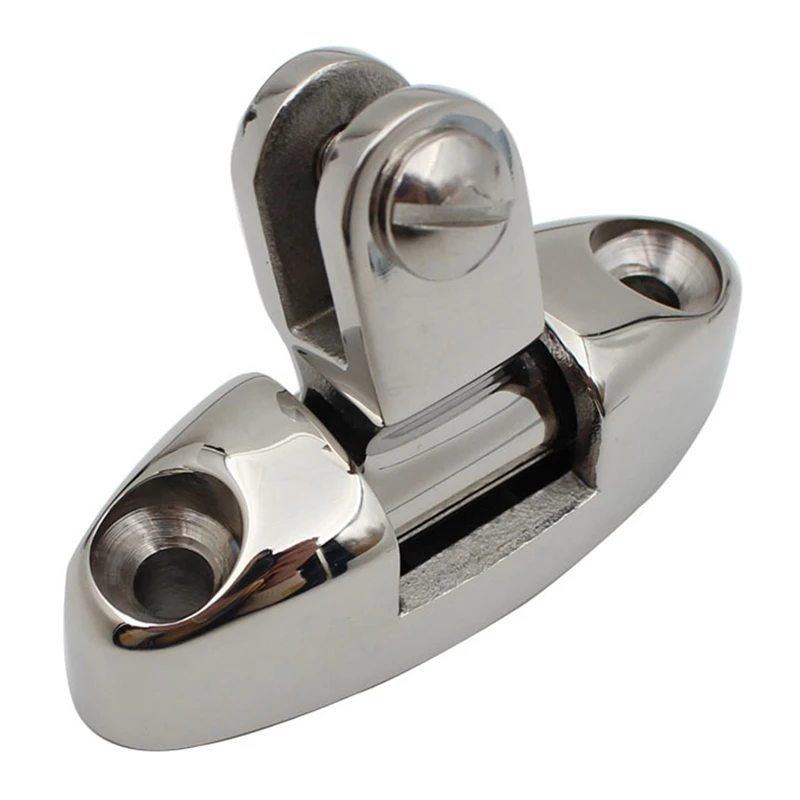 Stainless Steel 316 Boat Top Mount Swivel Deck Hinge with Rubber Pad Quick Release Pin Marine Accessories
Stainless Steel 316 Boat Top Mount Swivel Deck Hinge with Rubber Pad Quick Release Pin Marine Accessories