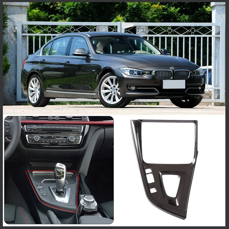 Car Carbon Fiber Central Gear Panel Control Panel Decal Interior Modification for BMW 3 Series F30 F31 2013-2015 LHD 
Car Carbon Fiber Central Gear Panel Control Panel Decal Interior Modification for BMW 3 Series F30 F31 2013-2015 LHD