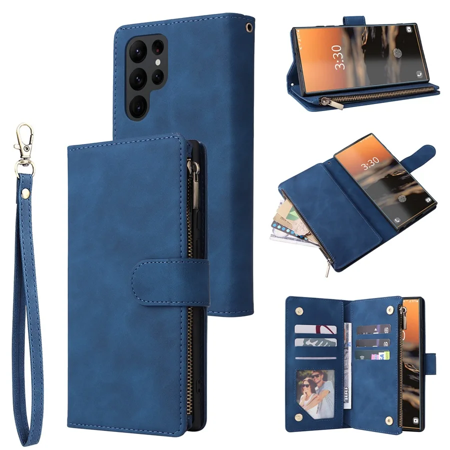Leather Flip Wallet Case For Samsung Galaxy S23 Ultra S22 S21 S20 FE Lite S10 S9 Plus Note 20 10 Ultra Plus Phone Bag Cover
Leather Flip Wallet Case For Samsung Galaxy S23 Ultra S22 S21 S20 FE Lite S10 S9 Plus Note 20 10 Ultra Plus Phone Bag Cover