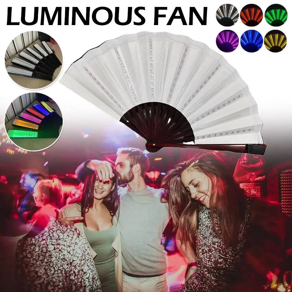 New Fashion Bar Fan Luminous Disco Fan Trend Electric Party Performance Props Flash Folding Wedding Party Festival Props
New Fashion Bar Fan Luminous Disco Fan Trend Electric Party Performance Props Flash Folding Wedding Party Festival Props