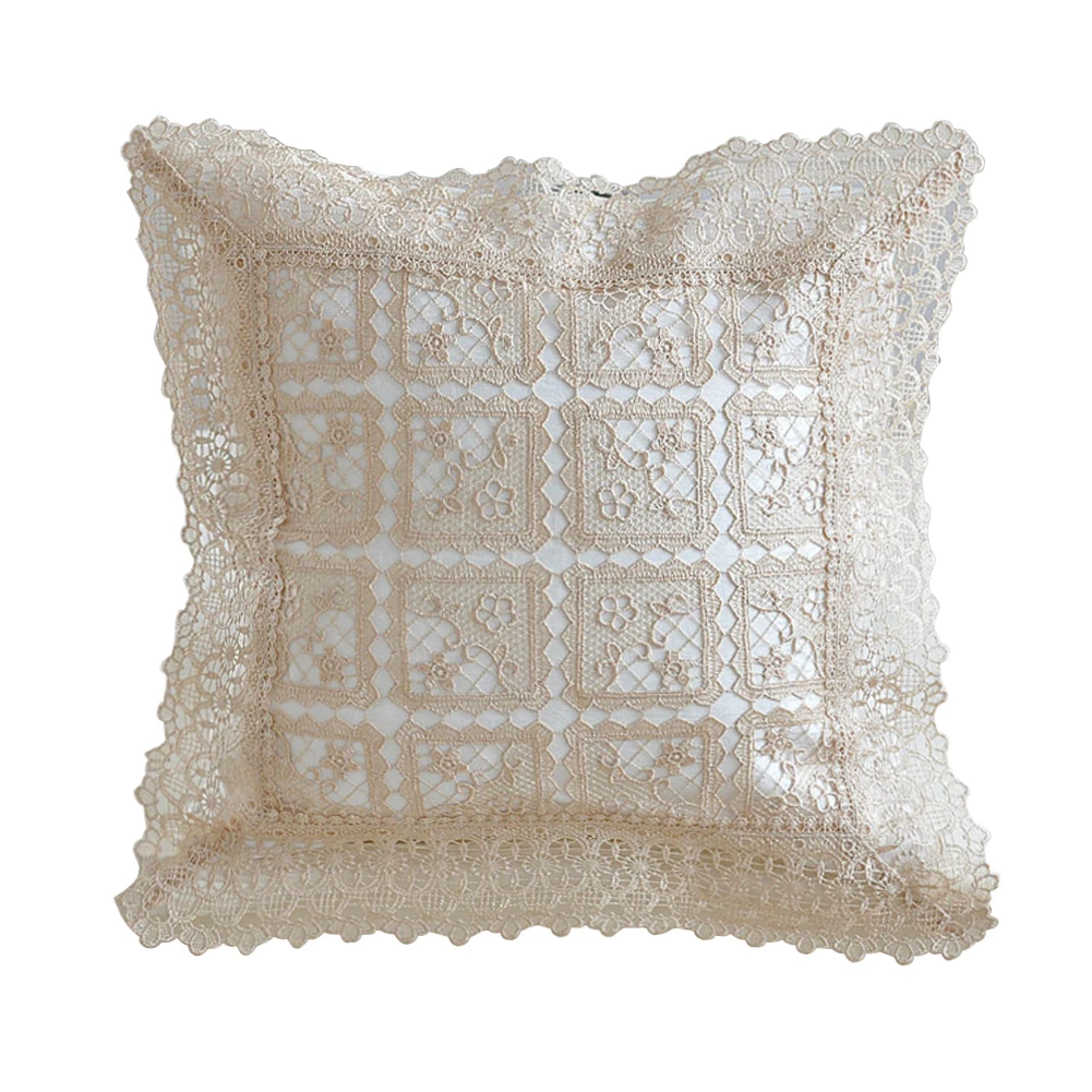 Embroidered Lace Washable Removable Home Decor Cushion Cover Living Room Pillow Case Bedroom Non Slip Hotel Square Office Zipper
Embroidered Lace Washable Removable Home Decor Cushion Cover Living Room Pillow Case Bedroom Non Slip Hotel Square Office Zipper