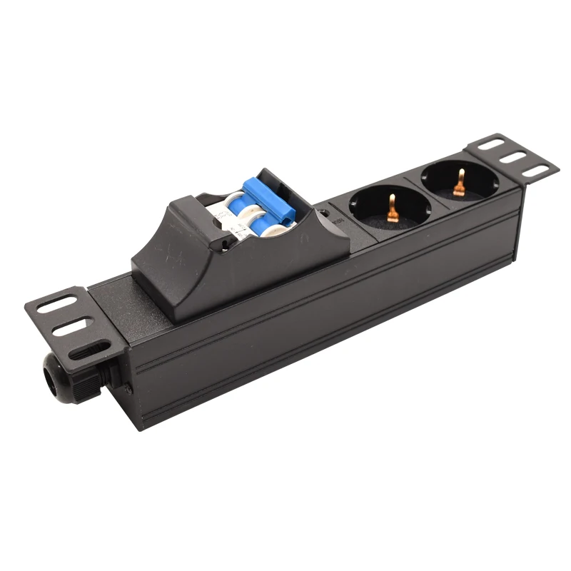 German Power Strip 2 Ways EU Outlet Socket 4000/8000W Air Switch LED Aluminum Alloy Network Cabinet Rack Socket
German Power Strip 2 Ways EU Outlet Socket 4000/8000W Air Switch LED Aluminum Alloy Network Cabinet Rack Socket