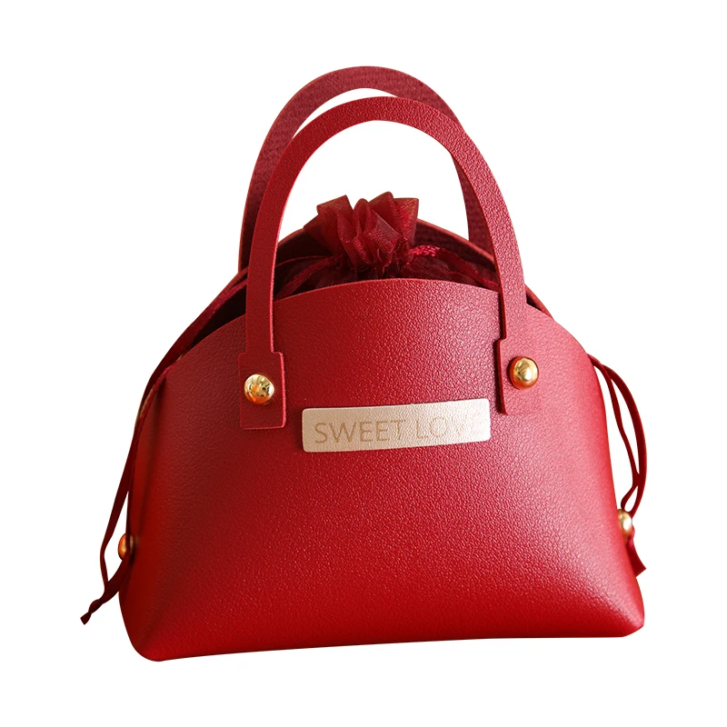 New Luxury Creative Leather Handbag Candy Bag For Wedding Christmas Party Jewelry Packaging Baby Shower Cute Bag
New Luxury Creative Leather Handbag Candy Bag For Wedding Christmas Party Jewelry Packaging Baby Shower Cute Bag