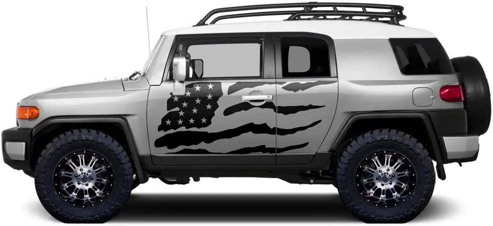 Factory Crafts Patriot Side Graphics Kit 3M Vinyl Decal Wrap Compatible with Toyota FJ Cruiser 2007-2014 - Matte Black
Factory Crafts Patriot Side Graphics Kit 3M Vinyl Decal Wrap Compatible with Toyota FJ Cruiser 2007-2014 - Matte Black