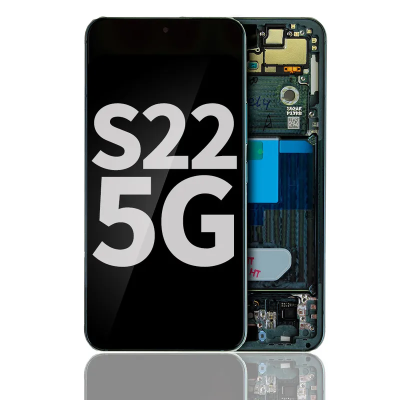 OLED дисплей с заменой рамки для Samsung Galaxy S22 5G (OEM: класс A) (фантомно-зеленый)
OLED дисплей с заменой рамки для Samsung Galaxy S22 5G (OEM: класс A) (фантомно-зеленый)