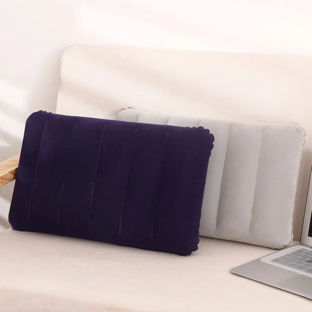 Portable Pillow Travel Air Cushion Inflatable Double Sided Flocking Cushion Camp Beach Car Plane Head Rest Bed Sleep #280299
Portable Pillow Travel Air Cushion Inflatable Double Sided Flocking Cushion Camp Beach Car Plane Head Rest Bed Sleep #280299