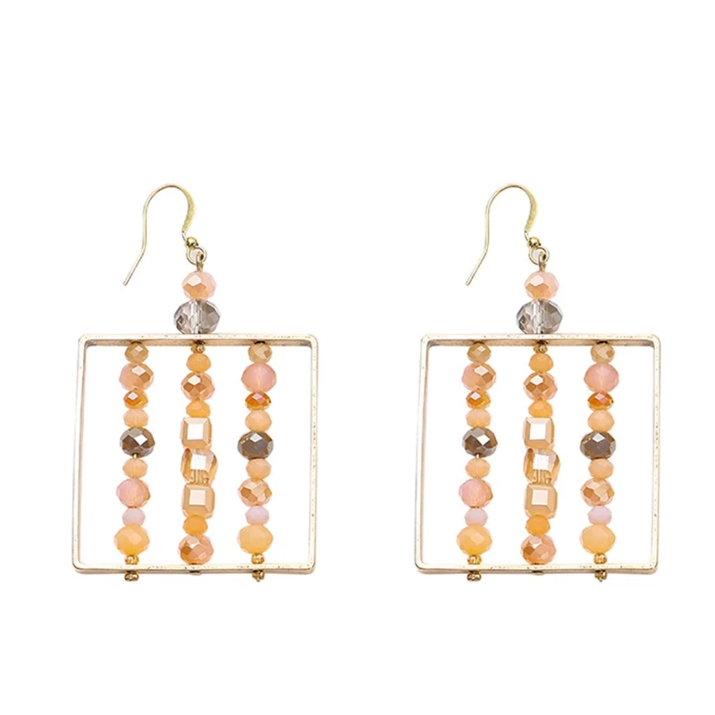 Bead Earrings Dangling Bohemian Vintage Dangle Earrings Retro Jewelry for Girl
Bead Earrings Dangling Bohemian Vintage Dangle Earrings Retro Jewelry for Girl