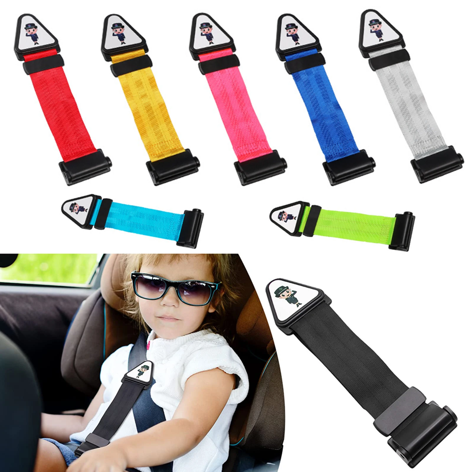 Universal Children Seat Belts Adjuster Triangular Holder Fixation Anti-stroke Belt Shoulder Guard Buckle For Children Protection
Universal Children Seat Belts Adjuster Triangular Holder Fixation Anti-stroke Belt Shoulder Guard Buckle For Children Protection