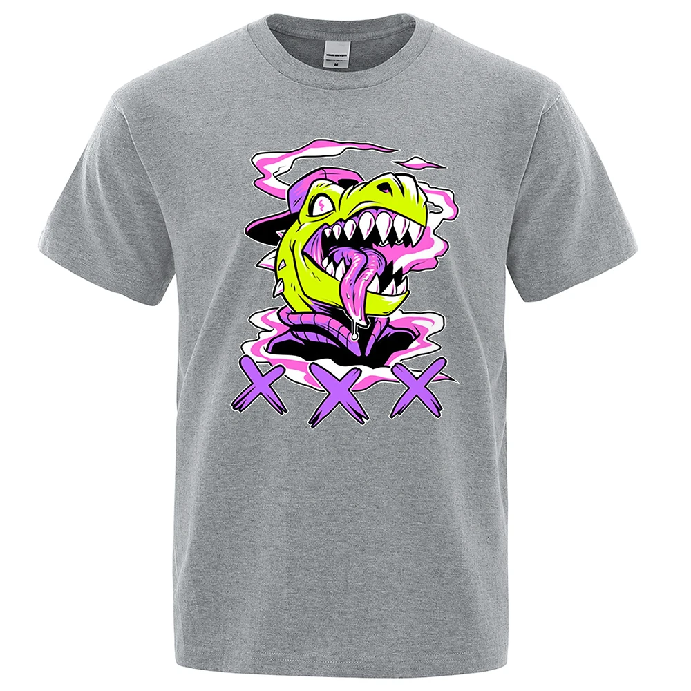 Green Dinosaur Head Funny Cartoons Clothes Man Casual Loose Tshirts O-Neck Summer T-Shirts Simplicity Cotton Mens Short Sleeve
Green Dinosaur Head Funny Cartoons Clothes Man Casual Loose Tshirts O-Neck Summer T-Shirts Simplicity Cotton Mens Short Sleeve