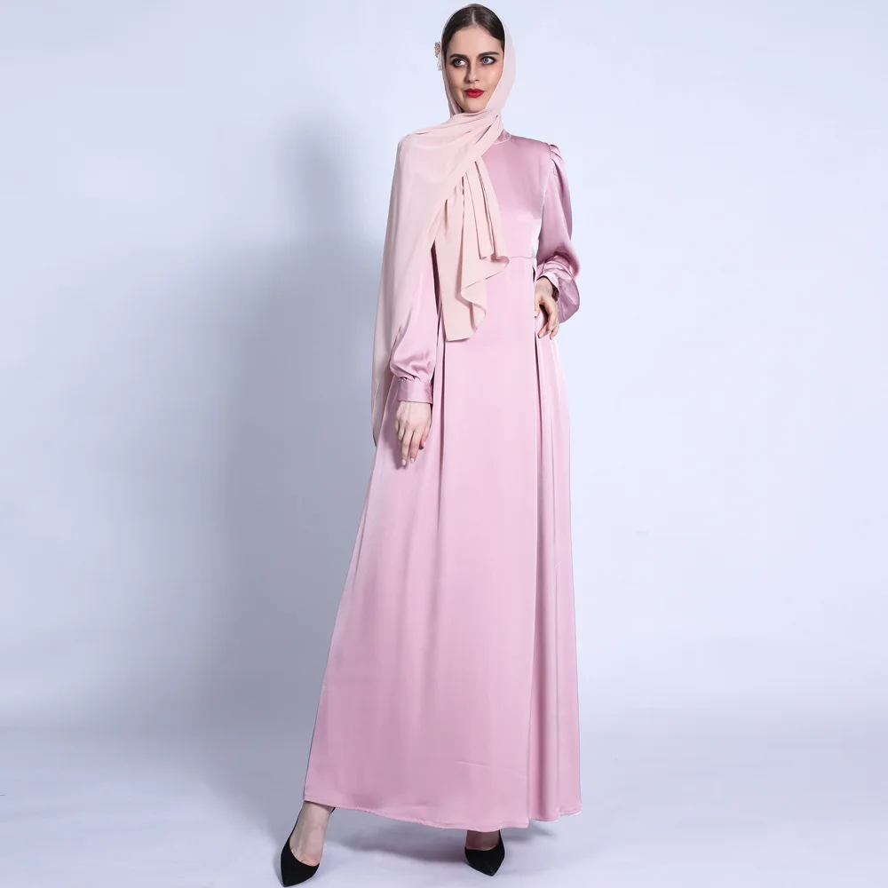 Muslim Dress Solid Color Turtleneck Matte A-Line Dress Balloon Sleeve Basic Maxi Dress For Women 2022 Kaftan Abayas Djellaba
Muslim Dress Solid Color Turtleneck Matte A-Line Dress Balloon Sleeve Basic Maxi Dress For Women 2022 Kaftan Abayas Djellaba
