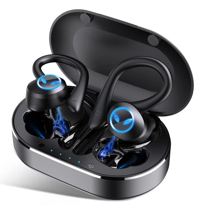 Q25 Pro Noise Cancelling Wireless Earphones Bluetooth-compatible Stereo Bass Headphone Ear Hook Waterproof Sports Game Headsets
Q25 Pro Noise Cancelling Wireless Earphones Bluetooth-compatible Stereo Bass Headphone Ear Hook Waterproof Sports Game Headsets