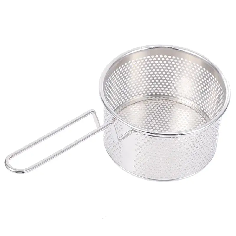1pc Practical Premium Food Fried Filter Spoon Stainless Steel Drain Spoon Mesh Colander Scoop for Restaurant Kitchen
1pc Practical Premium Food Fried Filter Spoon Stainless Steel Drain Spoon Mesh Colander Scoop for Restaurant Kitchen