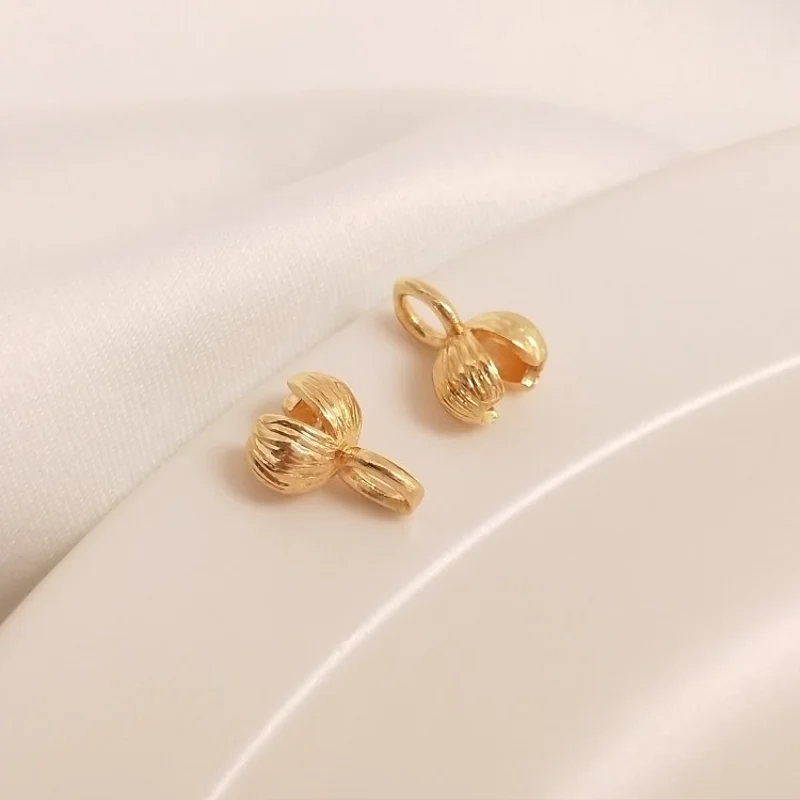 10PCS 14k Gold Filled Bud Shaped Closing Bag Buckle Diy Bracelet Necklace Jewelry Closing Connection Clip Accessories 5.2*8.5mm
10PCS 14k Gold Filled Bud Shaped Closing Bag Buckle Diy Bracelet Necklace Jewelry Closing Connection Clip Accessories 5.2*8.5mm