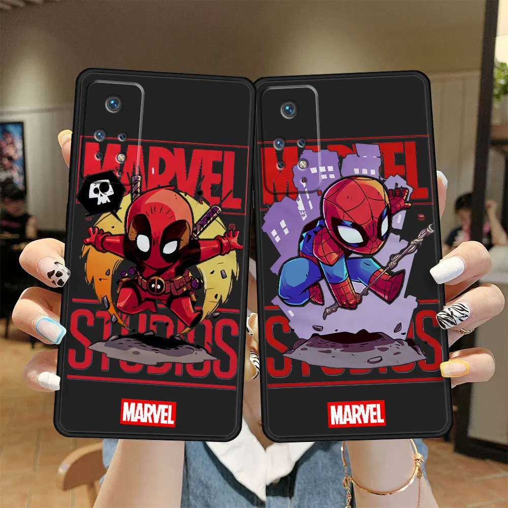 Phone Case Cover for Redmi 9T 10C 9A 7A Note 10 11 Pro 9C 10A 8A 9 8 5G 10 7 Note10 9S 11E 11S 4G Marvel Deadpool Soft Capa
Phone Case Cover for Redmi 9T 10C 9A 7A Note 10 11 Pro 9C 10A 8A 9 8 5G 10 7 Note10 9S 11E 11S 4G Marvel Deadpool Soft Capa