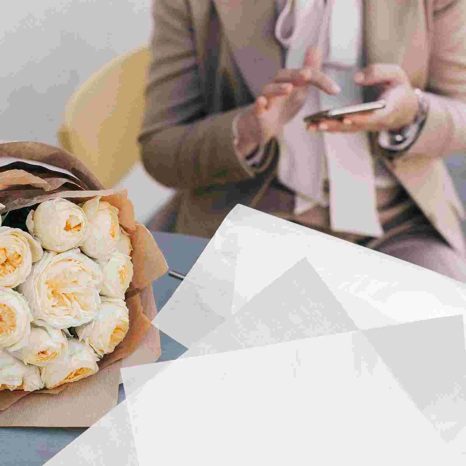 20 Sheets of DIY Gift Wrapping Papers Bouquet Packaging Tissue Papers Thicken Lining Wrapping Papers
20 Sheets of DIY Gift Wrapping Papers Bouquet Packaging Tissue Papers Thicken Lining Wrapping Papers