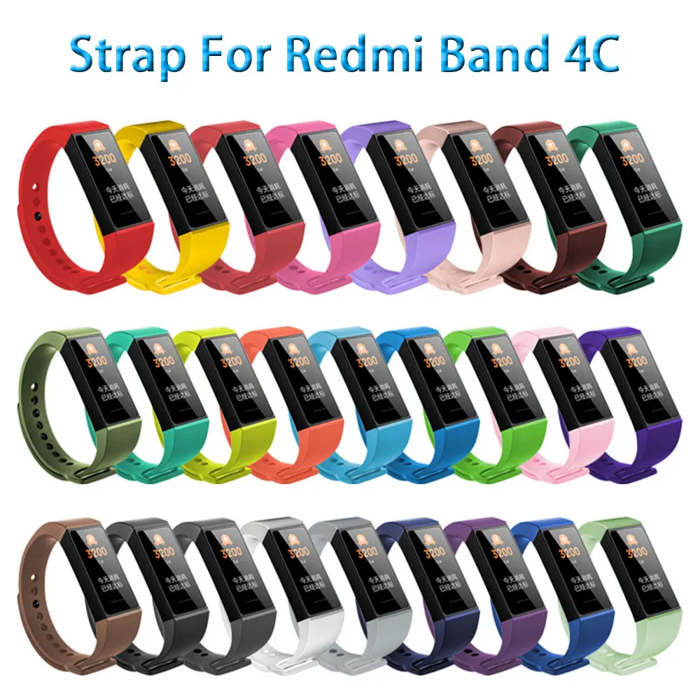 Ремешок силиконовый для Xiaomi Band 4C, мягкий браслет для смарт-часов, аксессуары для Xiaomi Redmi 4C 
Ремешок силиконовый для Xiaomi Band 4C, мягкий браслет для смарт-часов, аксессуары для Xiaomi Redmi 4C