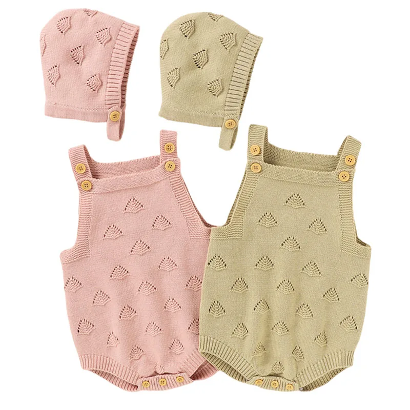 Baby Boy Girl Clothes Infant Knitted Bodysuit Solid Suspenders Jumpsuit+ Hat Outfit Toddler Romper Kids One-Piece Overall 0-24M
Baby Boy Girl Clothes Infant Knitted Bodysuit Solid Suspenders Jumpsuit+ Hat Outfit Toddler Romper Kids One-Piece Overall 0-24M