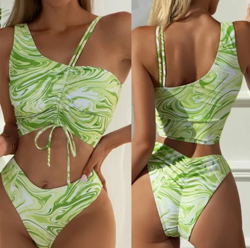Summer 2 Piece High Waist Ladies Waist Beach Swimwear Beachwear Push Up Bra Bikini Set Sexy Solid Color Thong Swimwear Swimsuit
Summer 2 Piece High Waist Ladies Waist Beach Swimwear Beachwear Push Up Bra Bikini Set Sexy Solid Color Thong Swimwear Swimsuit