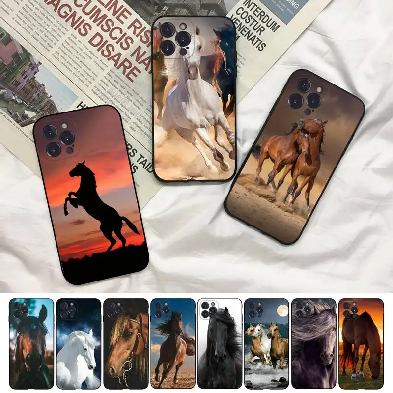 Running Horses Animal Phone Case For iPhone 8 7 6 6S Plus X SE 2020 XR XS 14 11 12 13 Mini Pro Max Mobile Case
Running Horses Animal Phone Case For iPhone 8 7 6 6S Plus X SE 2020 XR XS 14 11 12 13 Mini Pro Max Mobile Case
