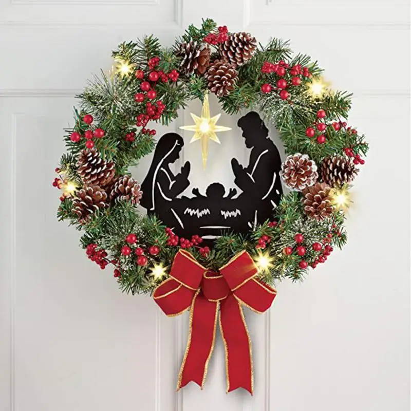 Christmas Wreath Acrylic Christmas Garland Pendant Home Background Christmas Tree Ornaments Wreath Christmas Decoration
Christmas Wreath Acrylic Christmas Garland Pendant Home Background Christmas Tree Ornaments Wreath Christmas Decoration
