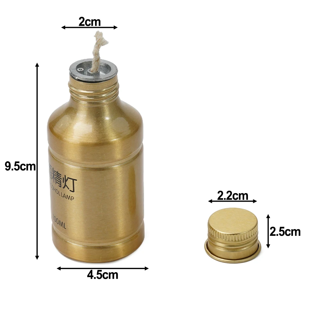 1pc Portable Metal Lamp 100ml Alcohol Liquid Stove Alluminum Alloy Alcohol Burner For Outdoor Survival Camping Hiking Tools
1pc Portable Metal Lamp 100ml Alcohol Liquid Stove Alluminum Alloy Alcohol Burner For Outdoor Survival Camping Hiking Tools