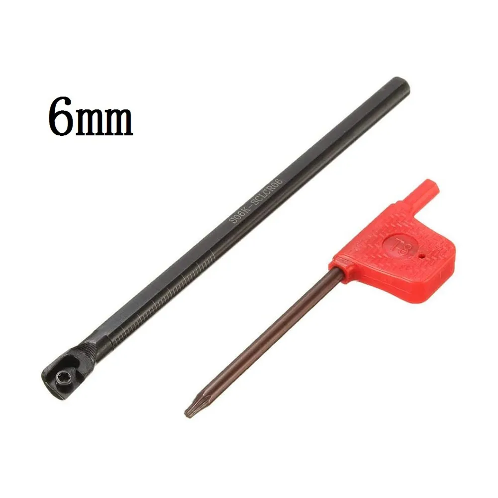 6/7/8/10mm SCLCR06 Lathe Tool Bar Boring Bar CCMT060204-HM Insert Lathe Boring Bar Tool Tools Turning Tool New Practical
6/7/8/10mm SCLCR06 Lathe Tool Bar Boring Bar CCMT060204-HM Insert Lathe Boring Bar Tool Tools Turning Tool New Practical