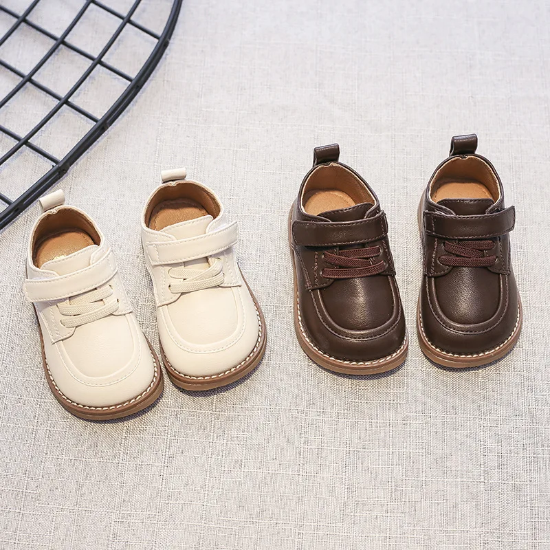 Kids Shoes for Girl Leather Sneakers Fashion Solid Color Baby Boy Shoes Soft Bottom Autumn First Walkers
Kids Shoes for Girl Leather Sneakers Fashion Solid Color Baby Boy Shoes Soft Bottom Autumn First Walkers