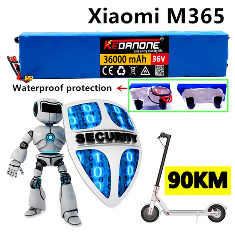 Аккумуляторная батарея Xiaomi m365, 36 В, 2022 мАч, подходит для электровелосипеда
Аккумуляторная батарея Xiaomi m365, 36 В, 2022 мАч, подходит для электровелосипеда