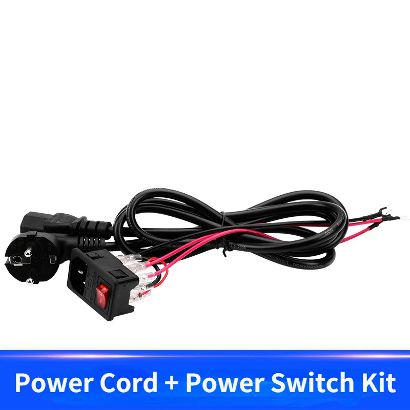 For 3D Printer DIY Accessories CR-10 Power Plug Cord + Switch Module Socket Kit Power Accessories New
For 3D Printer DIY Accessories CR-10 Power Plug Cord + Switch Module Socket Kit Power Accessories New