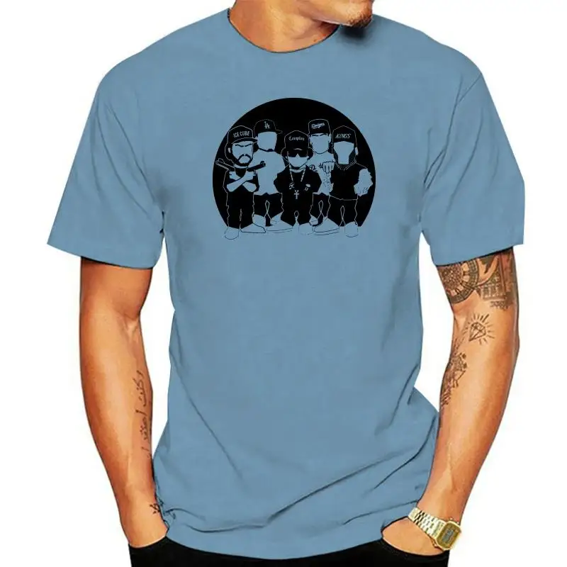 N.W.A Group Cartoon Graphic T-Shirt Straight Outta Boyz N Tha Hood Dr Dre Sale 100 % Cotton T Shirt TOP TEE
N.W.A Group Cartoon Graphic T-Shirt Straight Outta Boyz N Tha Hood Dr Dre Sale 100 % Cotton T Shirt TOP TEE