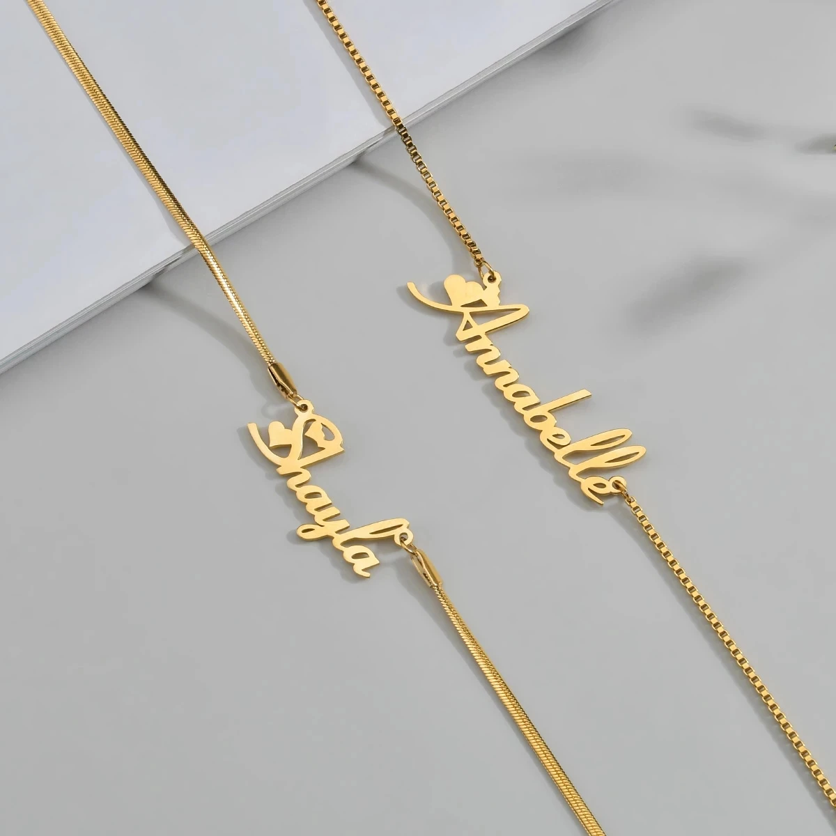 Name Customize Necklace Stainless Steel Personalized Letter Snake Chain Necklace Romantic Engagement Gift For Women Girl
Name Customize Necklace Stainless Steel Personalized Letter Snake Chain Necklace Romantic Engagement Gift For Women Girl
